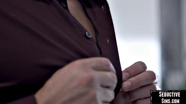 Stunning ink babe smashed by lover