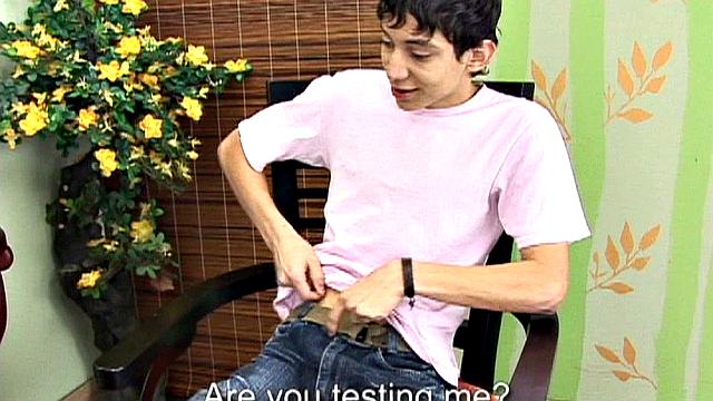 Latin twinks tease each other by getting naked and stroking up a boner. Then Desiderio stands in front of Fernan and invites him to suck his dick. The oral continues until both have enjoyed a taste of the other.