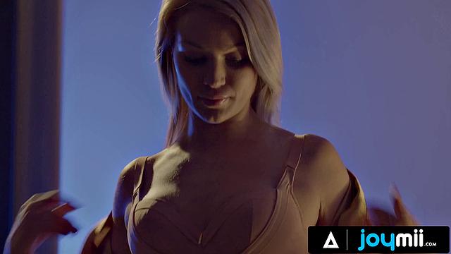 JOYMII - Silenced By Lust - Horny Blonde Can't Wait To Feel Lover Inside Her
