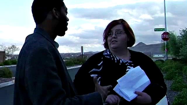 Redhead Seduces a Black Guy