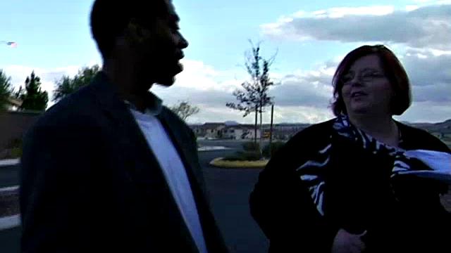 Redhead Seduces a Black Guy