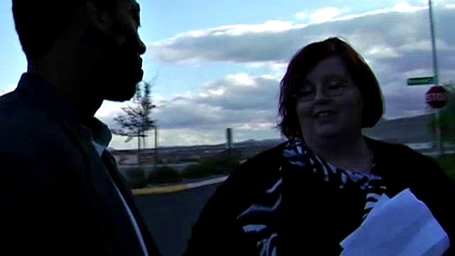 Redhead Seduces a Black Guy