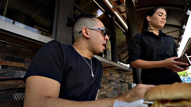 Waitress POV - Keilani Kita - Part-time Server, Full-time Escort