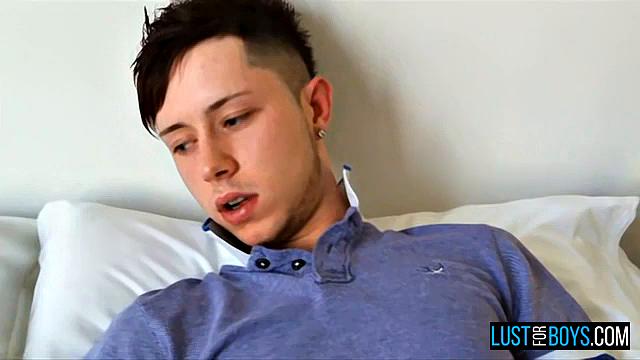 Brad Tries Some Stiff Dick! - Brad Holt