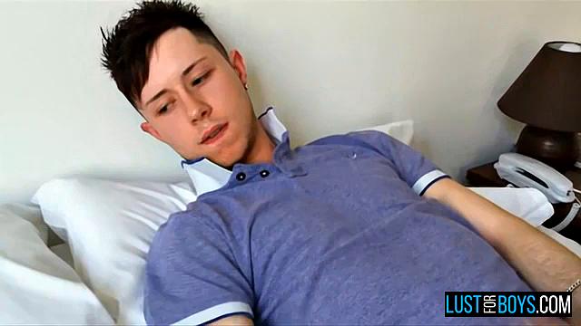 Brad Tries Some Stiff Dick! - Brad Holt