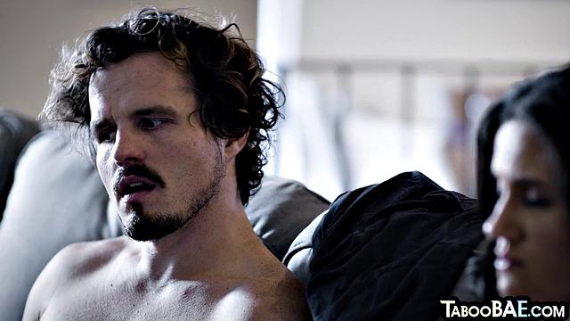 Big-titted gorgeous MILF drilled by stud