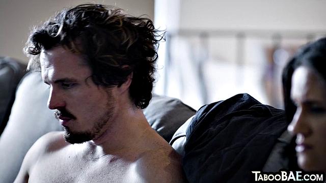 Big-titted gorgeous MILF drilled by stud