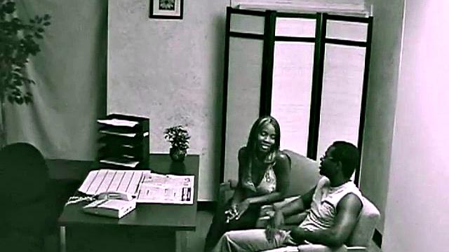 Black hottie gets oral and rides cock