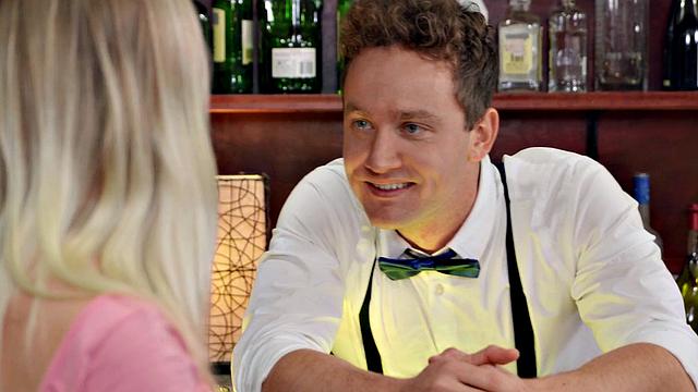 American hottie in a dress teases with a sexy reverse cowgirl & face sitting