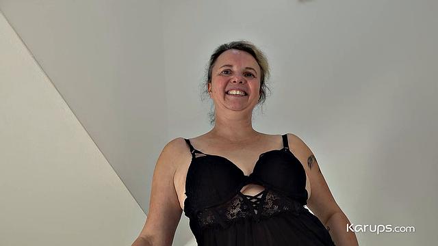 Katka Nova moans with every deep thrust while riding hard on a stiff cock
