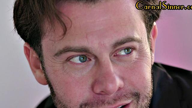 Petite Asian babe bouncing on lover's dick