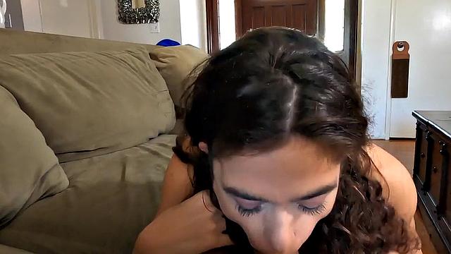 Sexy naughty lady fucked in wet pussy by white dick