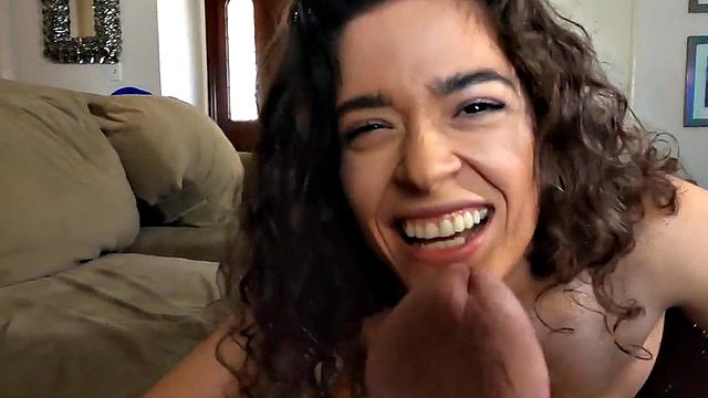 Sexy naughty lady fucked in wet pussy by white dick