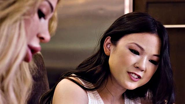 TRANSFIXED - Horny Teacher Gracie Jane Rewards Herself With Assistant Lulu Chu's Wet Pussy