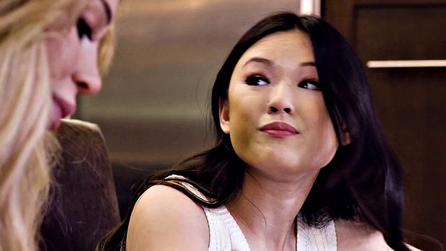 TRANSFIXED - Horny Teacher Gracie Jane Rewards Herself With Assistant Lulu Chu's Wet Pussy