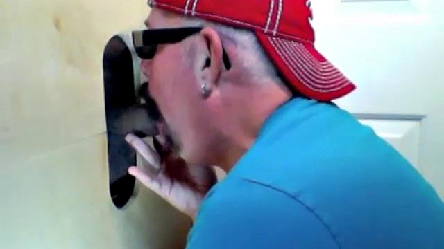 Black Guy Fucks At Gloryhole