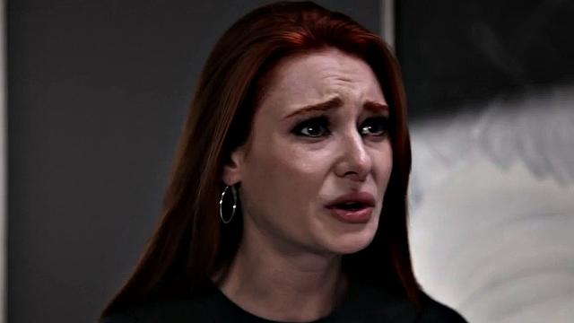 Blonde college cutie with pigtails gets drilled by professor in classroom