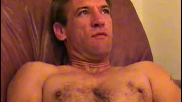 Nick is a landscaper who was working shirtless in my apartment complex. I had to see if he was into showing off more than that hairy chest of his.