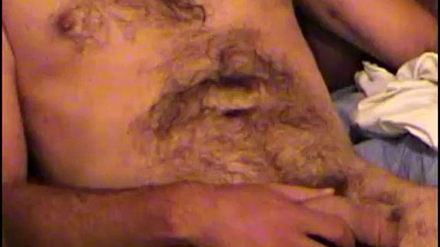 Nick is a landscaper who was working shirtless in my apartment complex. I had to see if he was into showing off more than that hairy chest of his.