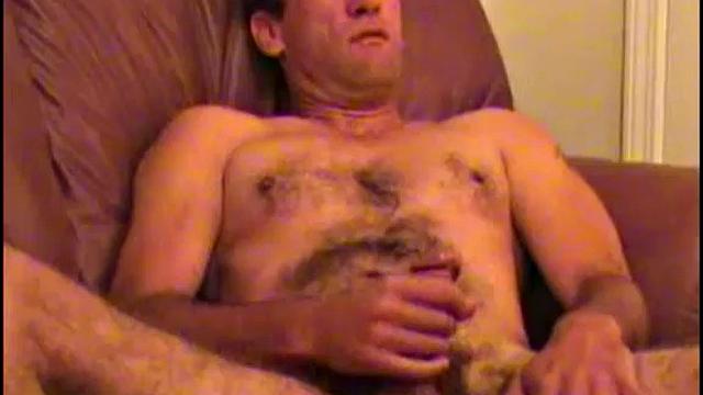 Nick is a landscaper who was working shirtless in my apartment complex. I had to see if he was into showing off more than that hairy chest of his.