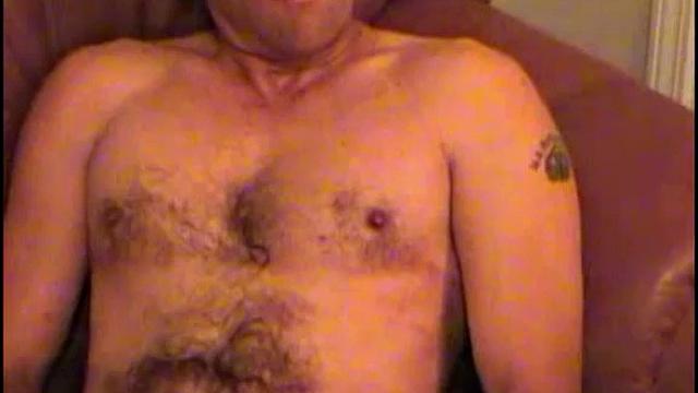 Nick is a landscaper who was working shirtless in my apartment complex. I had to see if he was into showing off more than that hairy chest of his.