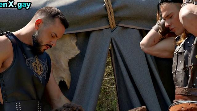 Bottom gay dudes love fucking in group in tight holes