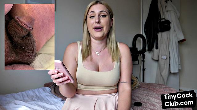 SPH solo British babe talks dirty about small dicks