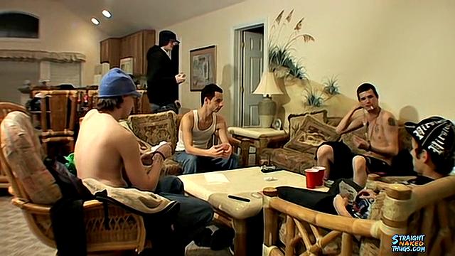 Five Guys Naked Card Game and Circle Jerk Cum Contest - Wiley, Cain, Blinx, Danny Boy & Slip