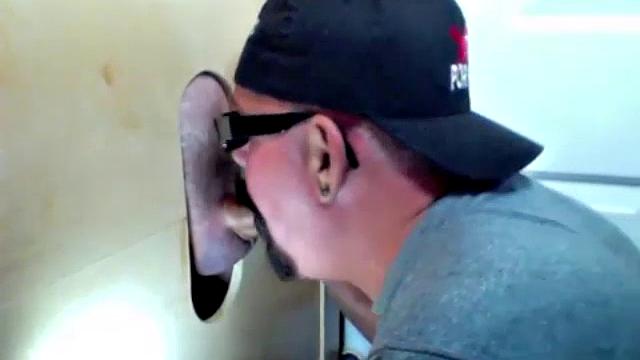 Lunch Break Gloryhole Sucking