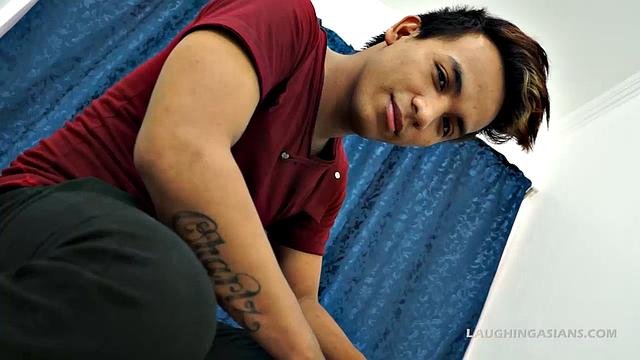 This super cute Asian man has perfect Asian male feet. You're going to love this masculine hunk as he slowly peels off his shoes and socks up close for you.