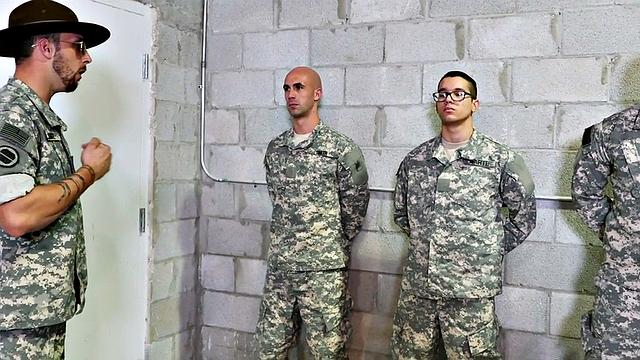 Demanding military sergeant rimmed in 3way