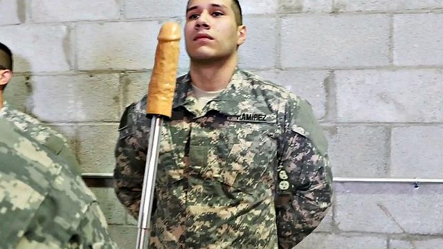 Demanding military sergeant rimmed in 3way