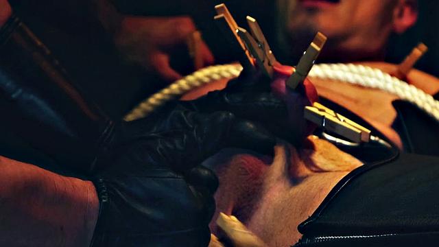 FistingInferno - Sub Derek Cage Deliciously Dommed By Hunks & Creampied