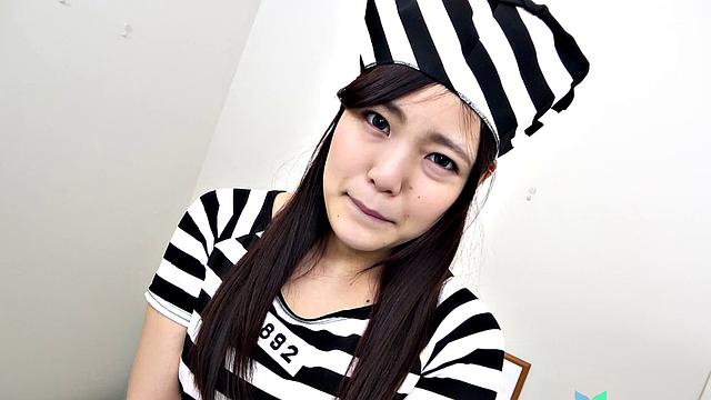 Manami Takashima has thong panties on under her costume