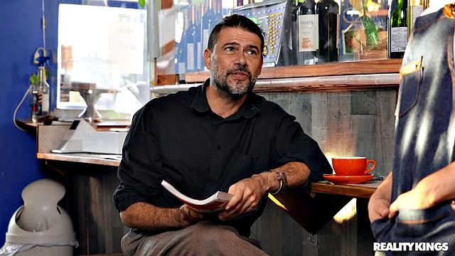 Coffee Shop Sweetheart Gets Creamed