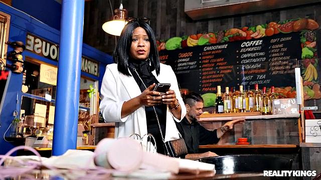 Coffee Shop Sweetheart Gets Creamed