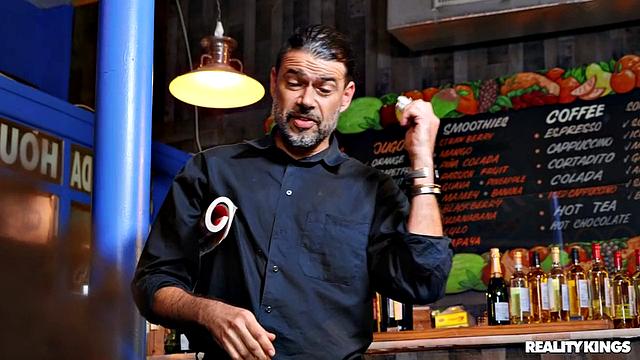 Coffee Shop Sweetheart Gets Creamed