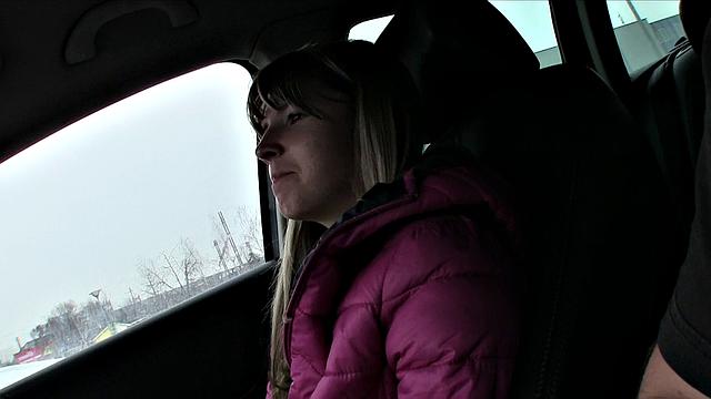 Cute cutie gets pounded hard by stranger in car POV fantasy