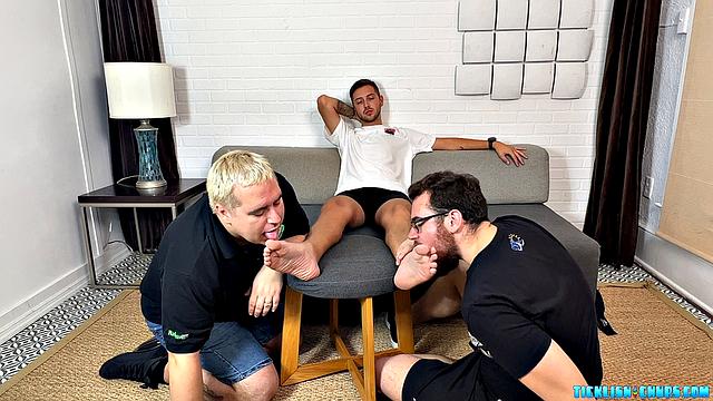 Dimitri's Worship & Cum - Dimitri, CDubs & Matt
