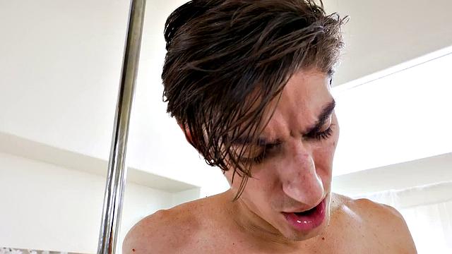 Prolapse ass fisted by rimjob BF after cocksucking