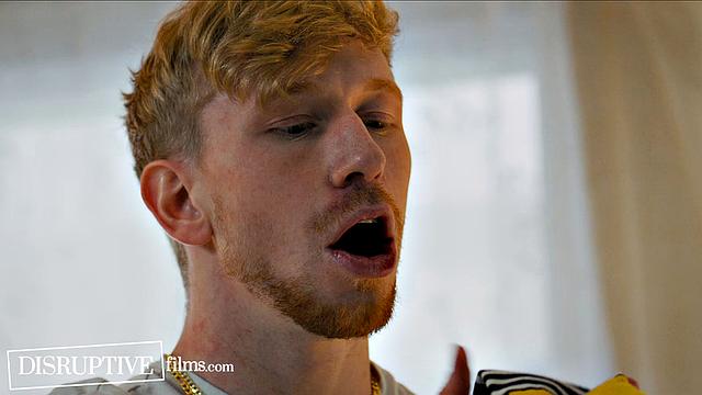 Creepy Muscle Jock Caught Wearing Stepbrother's Cum-Filled Socks