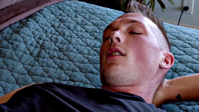 Athletic cocksucker doggystyled by stud till he cums