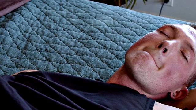 Athletic cocksucker doggystyled by stud till he cums