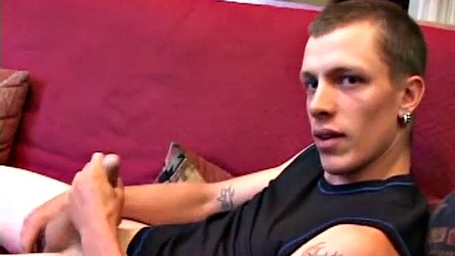 Amateur Shane Stroking Meat