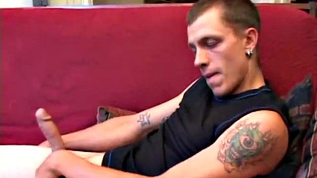 Amateur Shane Stroking Meat