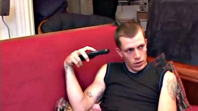 Amateur Shane Stroking Meat