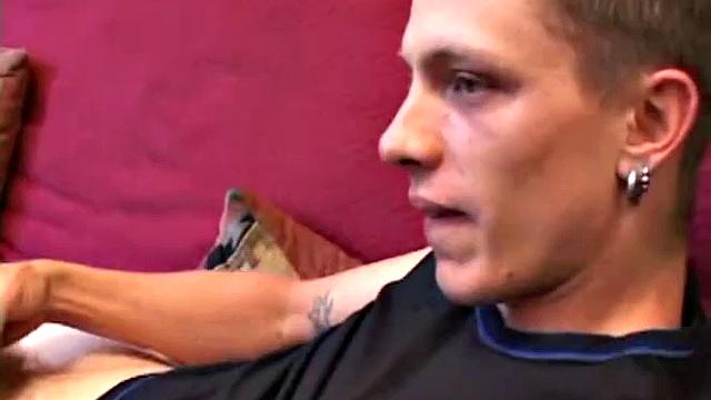 Amateur Shane Stroking Meat