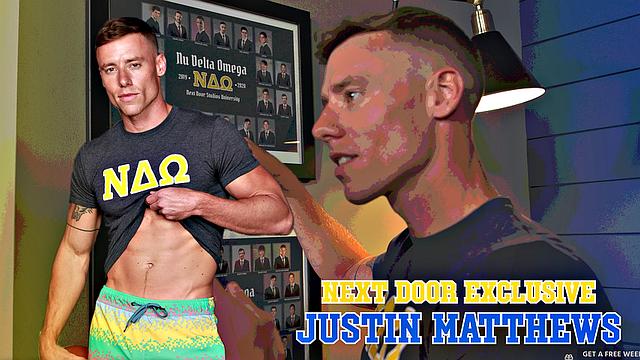 NextDoorStudios - Newbie Pledge Dicked Down By Muscle Fratboys