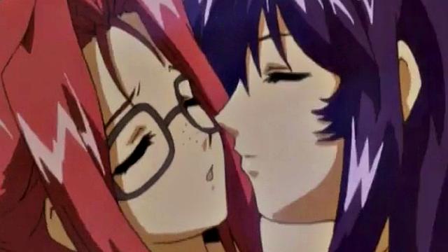 Big titty anime babe gets licked