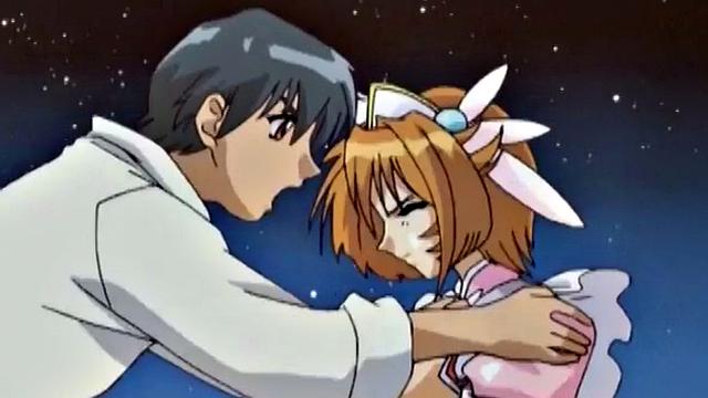 Big titty anime babe gets licked